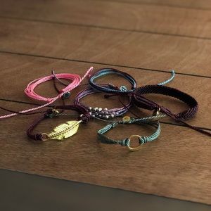 PuraVida bracelets set of six